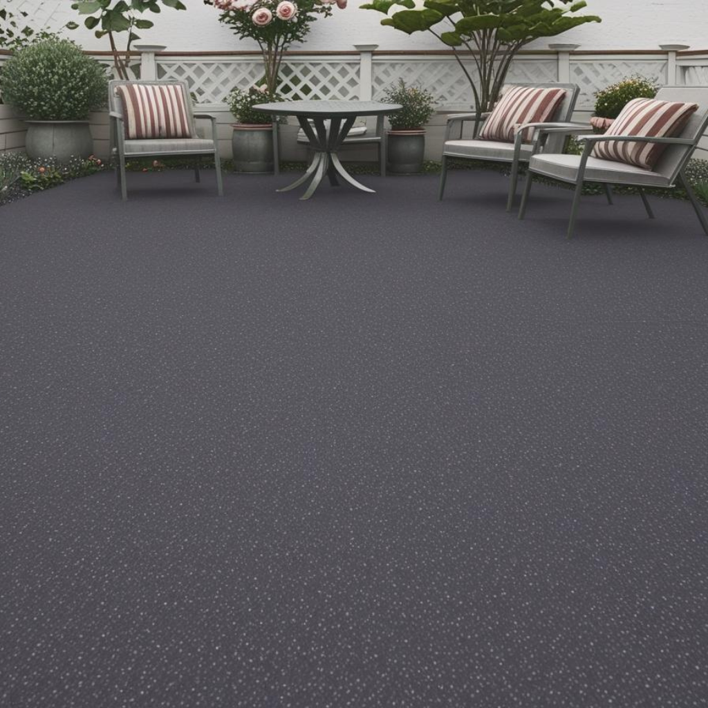 Black Resin Patio in Christleton